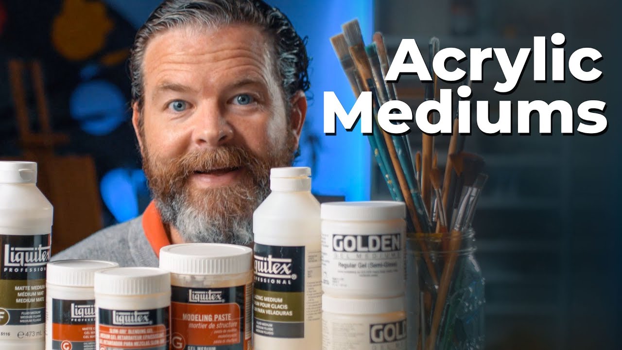 Acrylic Painting Mediums Guide 🎨