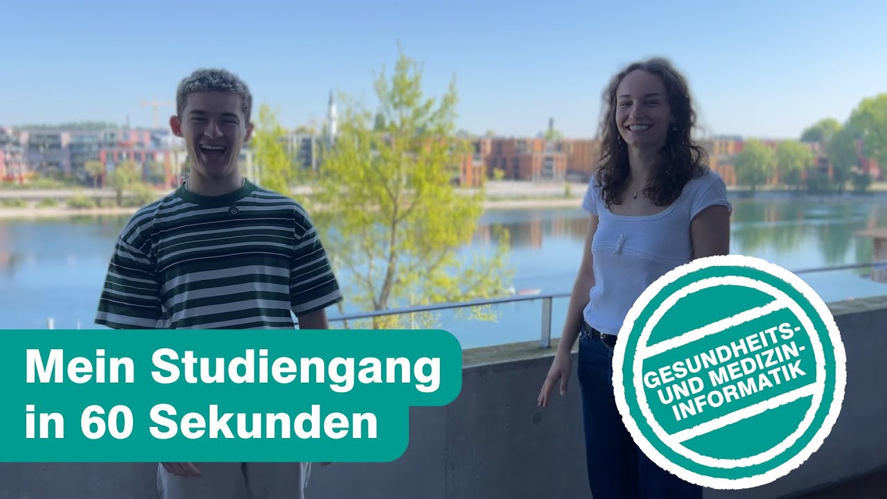 Gesundheits- und Medizininformatik studieren? Unsere Studis erklären’s in 60 Sekunden!