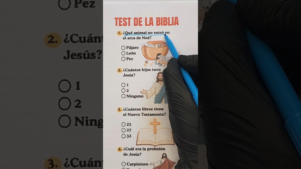 Preguntas Bíblicas 🤔 - Desafía tu conocimiento