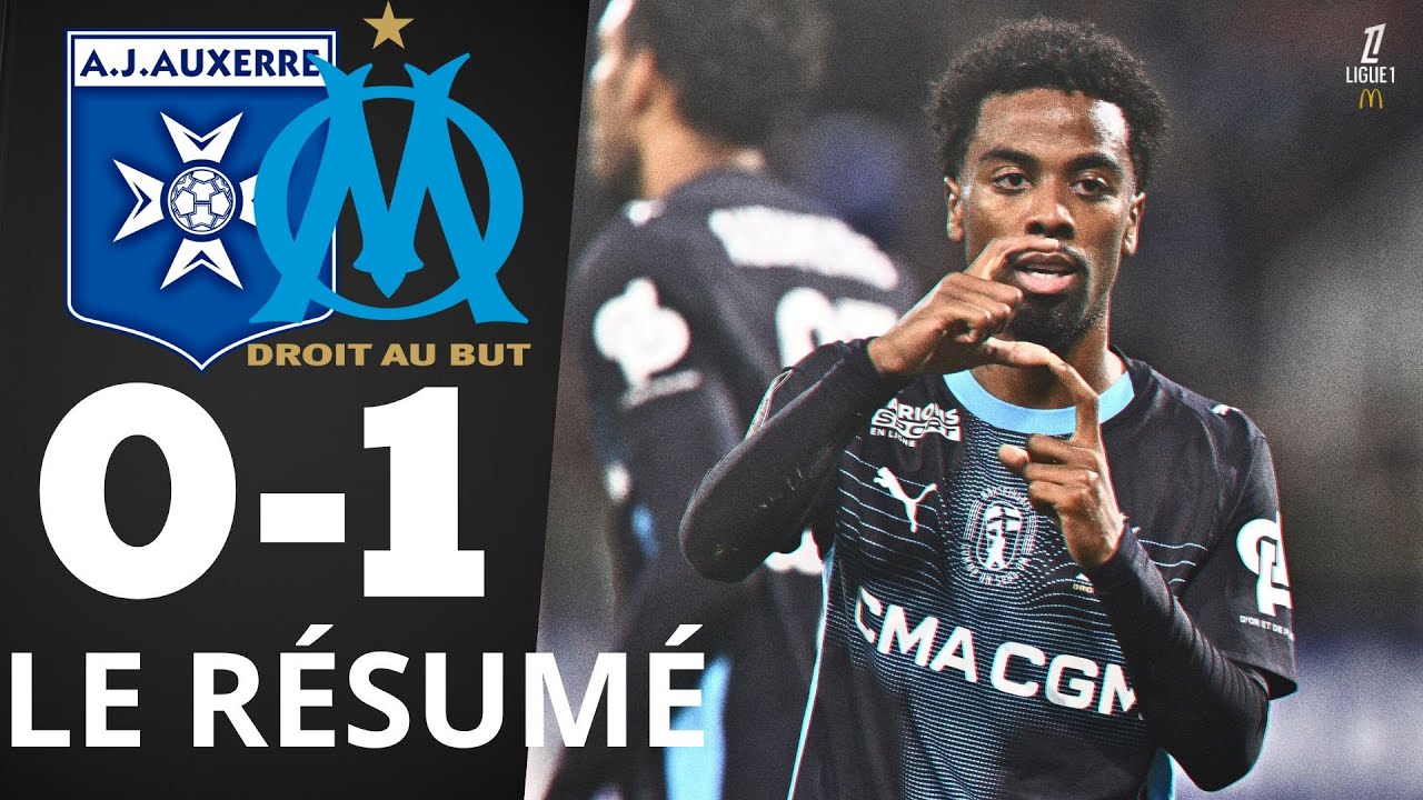 Auxerre vs Marseille 0-1: Match Highlights & Key Moments | Ligue 1 2025/26 ⚽