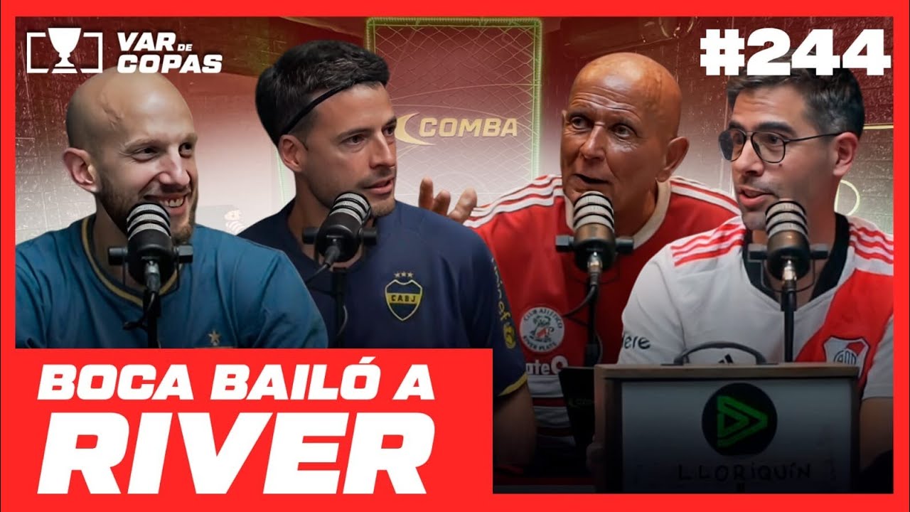 BOCA GANÓ AL RIVER DE GALLARDO EL SUPERCLÁSICO / VAR DE COPAS EN VIVO