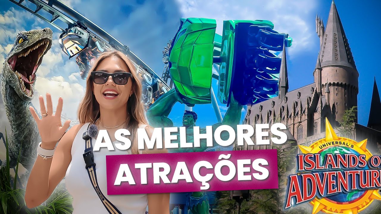 ISLANDS OF ADVENTURE UNIVERSAL - AS MELHORES ATRAÇÕES + ROTEIRO PERFEITO DETALHADO - 2024