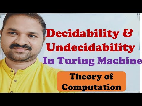 Decidable and Undecidable Problem || Decidability || Undecidability || Theory of computation