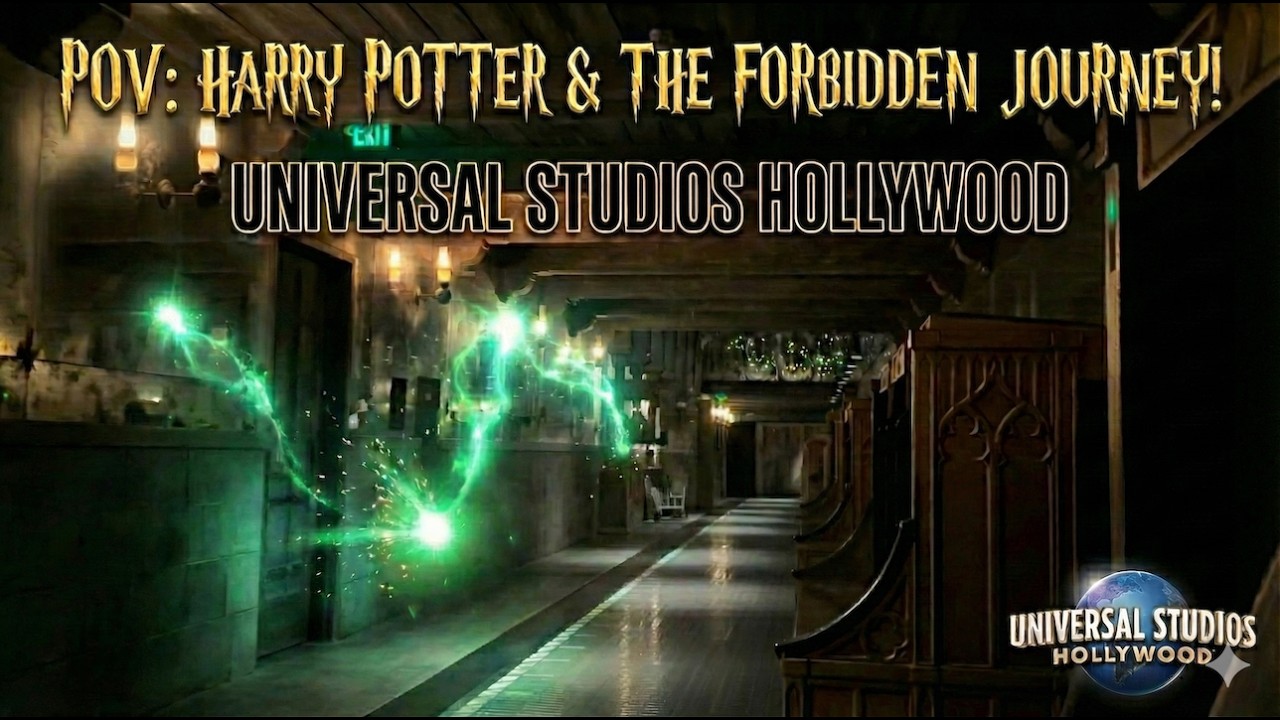 Harry Potter & the Forbidden Journey Ride at Universal 🎢