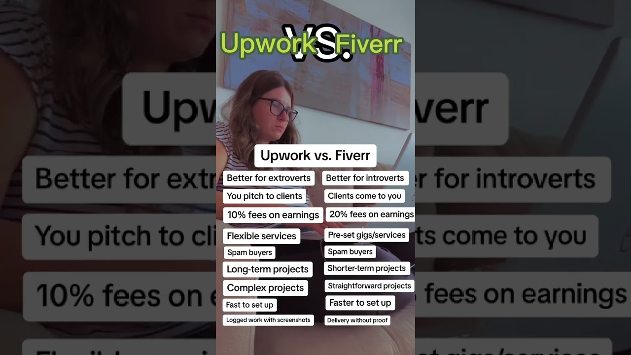 Upwork vs. Fiverr: My Experience & Tips