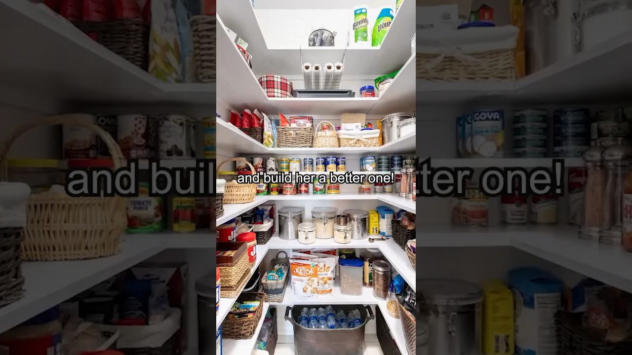 Wife Demands Pantry Tear-Out! 😱 Extreme Makeover Part 1