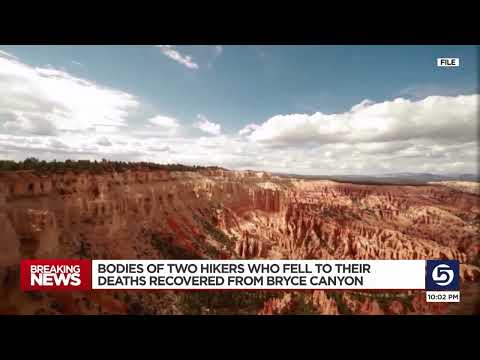 Two people dead after falling over 350 feet in Bryce Canyon