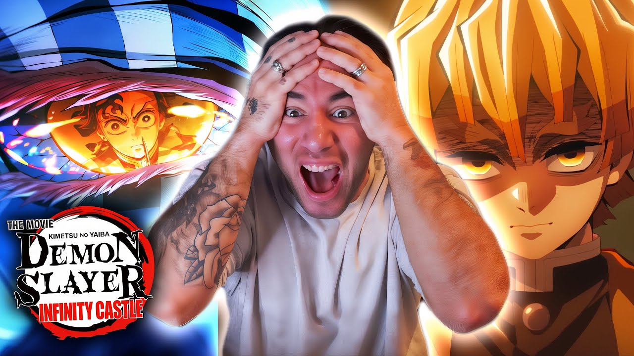Demon Slayer: Infinity Castle – Epic Main Trailer Reaction 🔥
