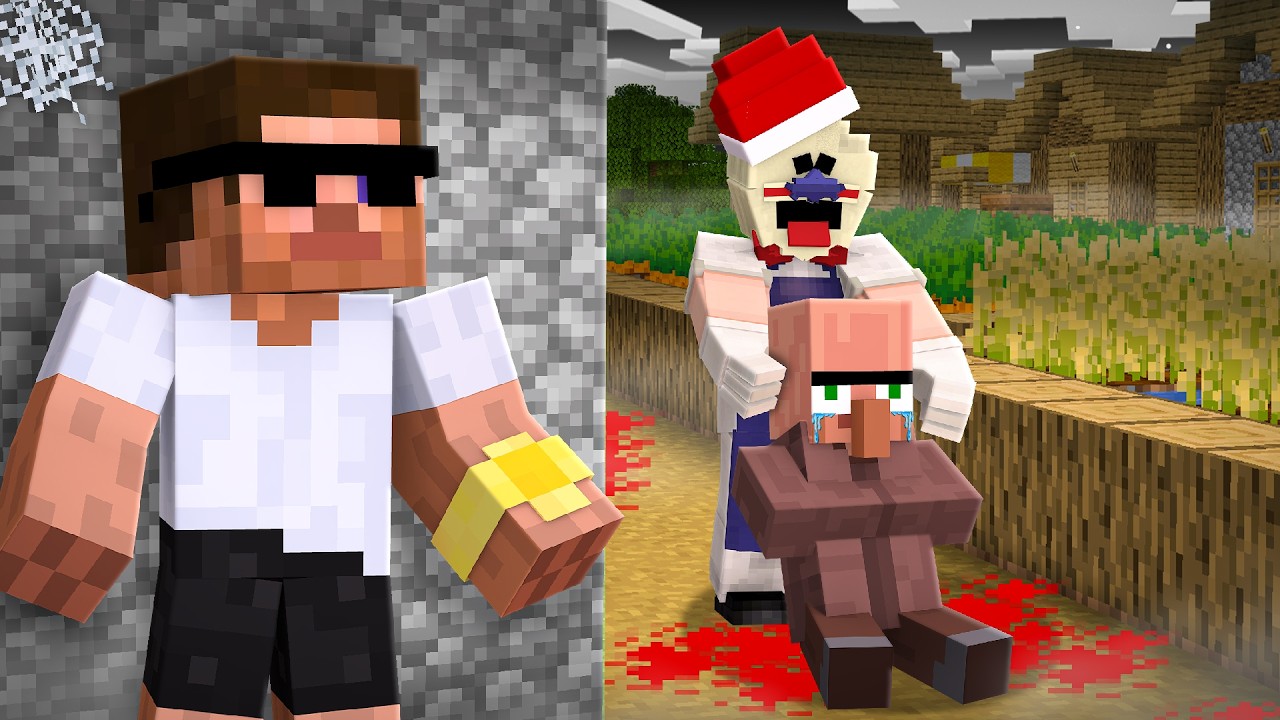 Minecraft: Kidnapped by the Scary Ice Cream Man 🍦