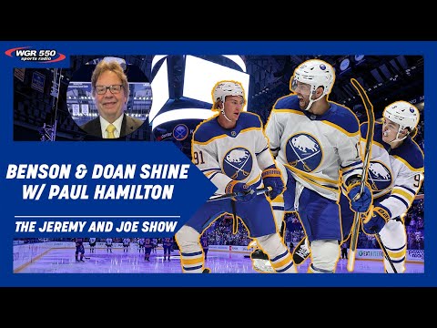 Sabres Offense EXPLODES in 8-4 Win w/ Paul Hamilton | The Jeremy and Joe Show