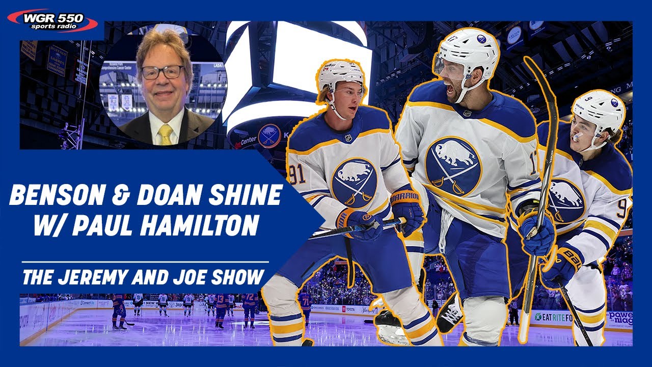 Sabres' Offense Breaks Out in 8-4 Victory with Paul Hamilton | The Jeremy and Joe Show 🏒