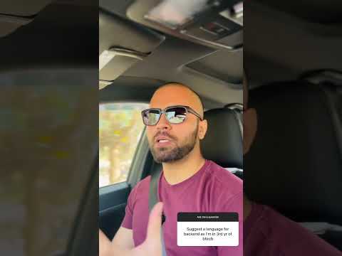 Best language for backend development #coding #softwaredevelopment