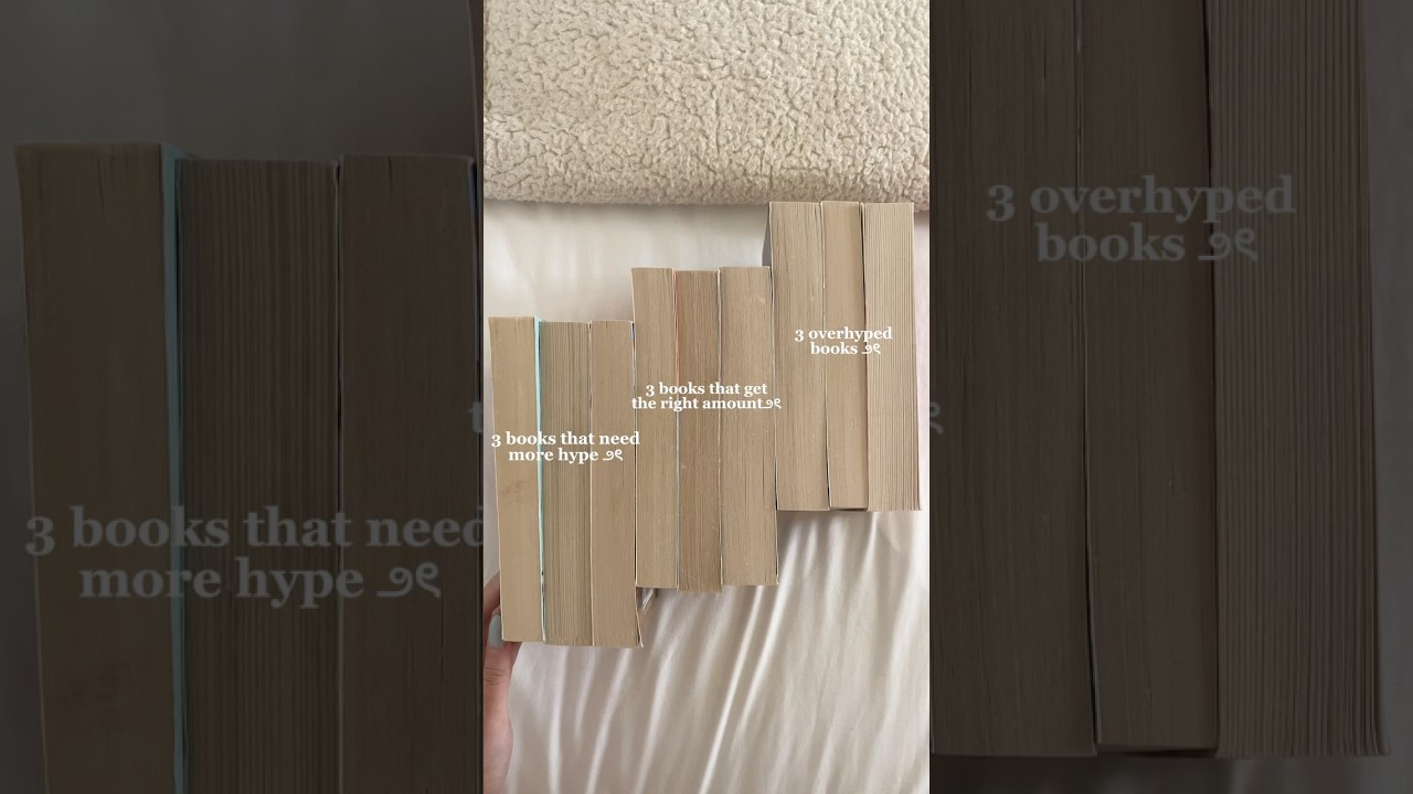 Underrated vs. Overrated Books: Book Recommendations and Discussions