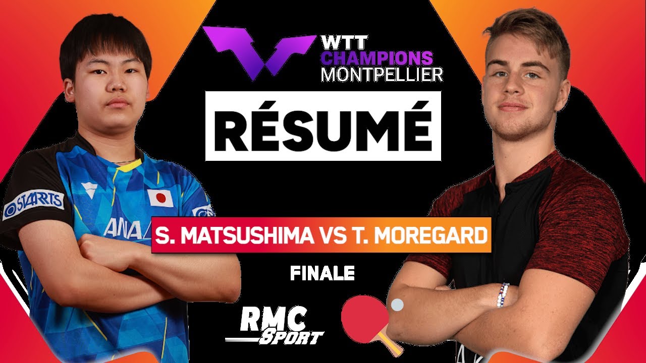 Résumé de la Finale Explosive entre Truls Moregard et Sora Matsushima au WTT Champions Montpellier 🏓