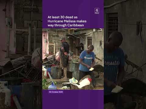 30 dead from hurricane Melissa