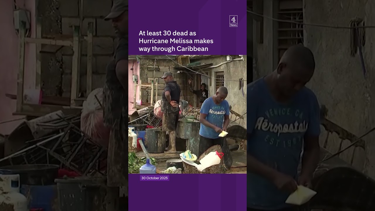 30 Hurricane Melissa Causes Over 30 Fatalities Across Jamaica, Haiti, and the Dominican Republic 🌪️