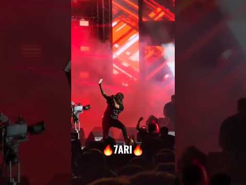 7araga - 7ari feat lartiste festival rabat 🔥🇲🇦 #7araga #lartiste #7ari #rabat #maroc #المغرب