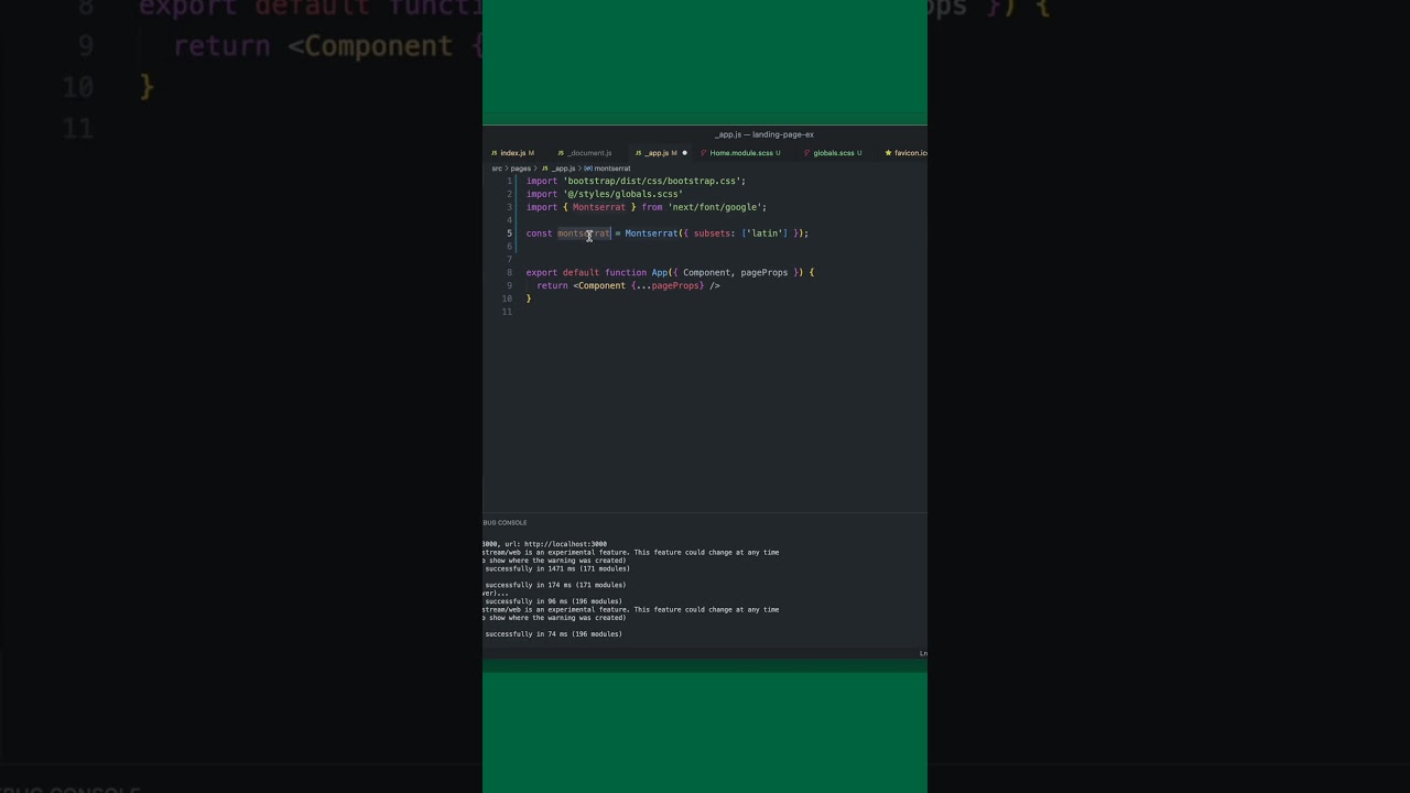How to Set Custom Font in Next.js