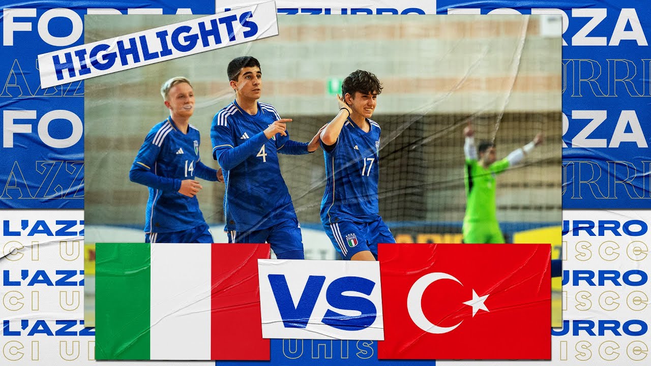 Italia U19 Futsal Qualifies for Euro 2023 🇮🇹