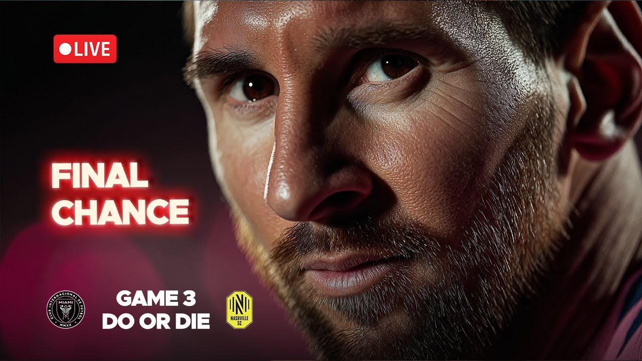 Messi vs Nashville | Inter Miami Playoff Match ⚽