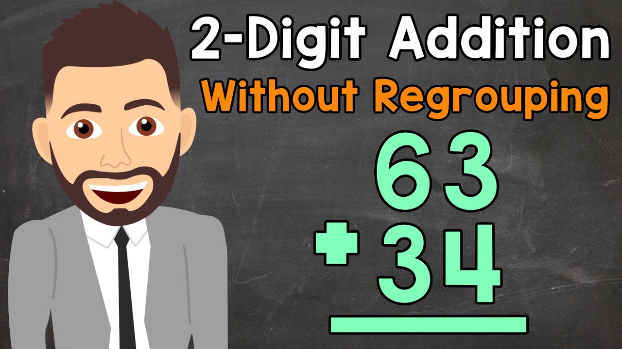 Adding 2-Digit Numbers Without Regrouping | Double-Digit Addition with Mr. J