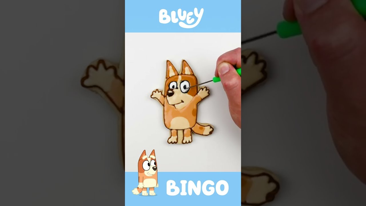 Fun Bluey Bingo Cookies Recipe 🍪 | Make & Enjoy with Kids!