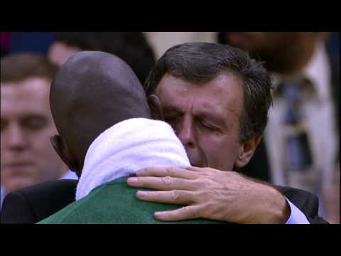 McHale & Garnett share emotional embrace following game