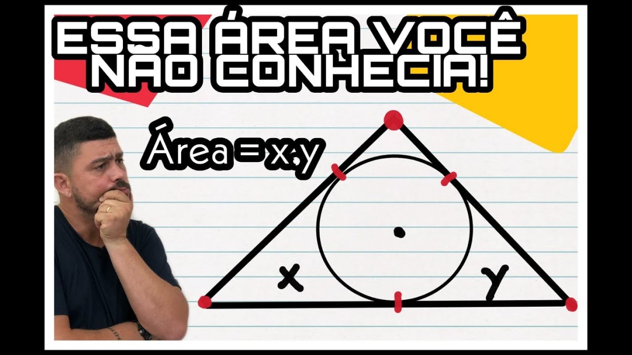 Como Calcular a Área de um Triângulo Retângulo Circunscrito 🧮