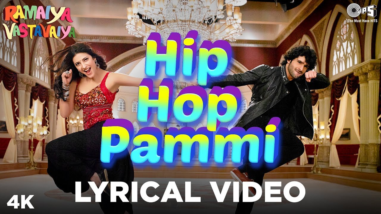 Hip Hop Pammi Lyric Video | Ramaiya Vastavaiya | Mika Singh & Monali Thakur 🎶