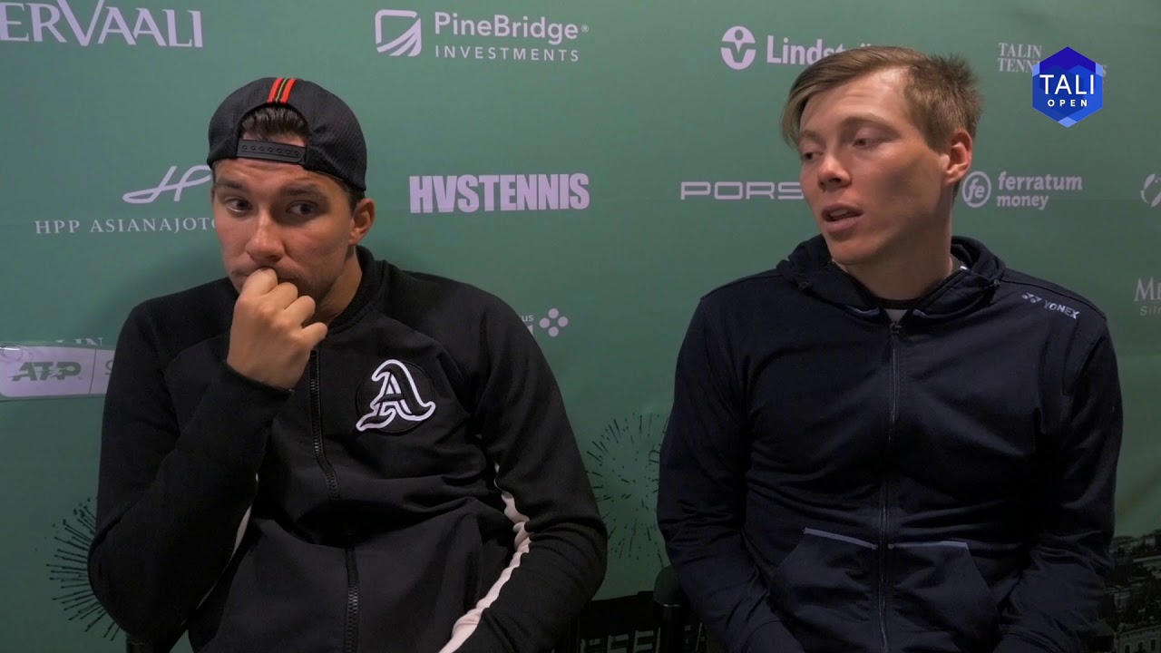 Välierä: Harri Heliövaara ja Patrik Niklas-Salminen Elämästä Kiinni Tali Openissa 🎾
