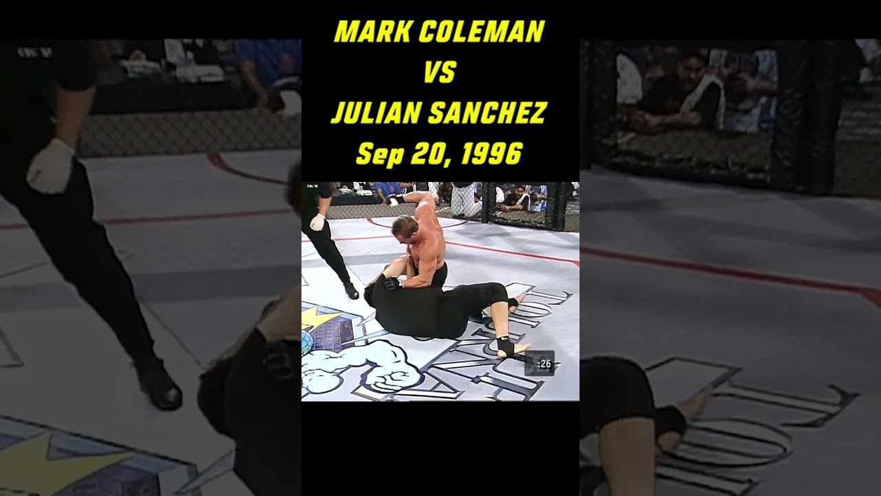 Prime Mark Coleman was a PROBLEM 😰 #ufc