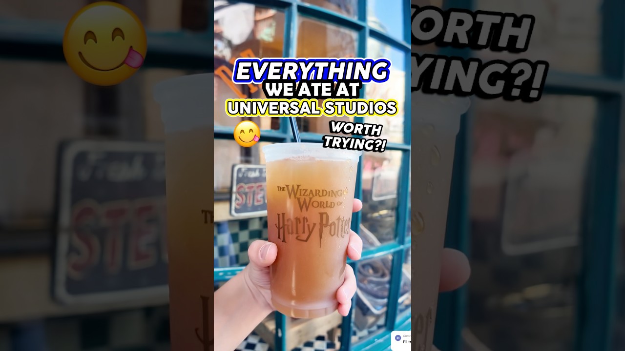 Ultimate Food & Drink Guide: What to Try at Universal Studios Florida! ๐ด๐ข