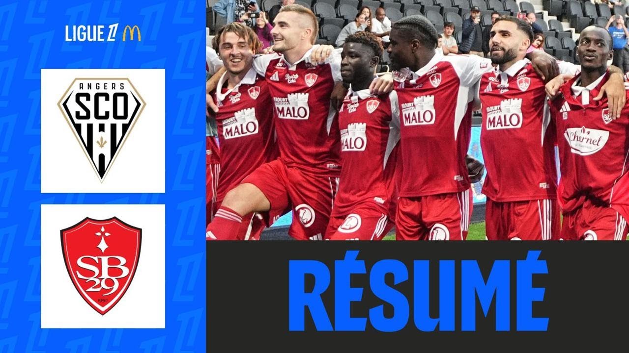 Brest enchaîne avec une victoire solide à Angers ⚽ | Résumé de la 6ème journée de Ligue 1 2025/26