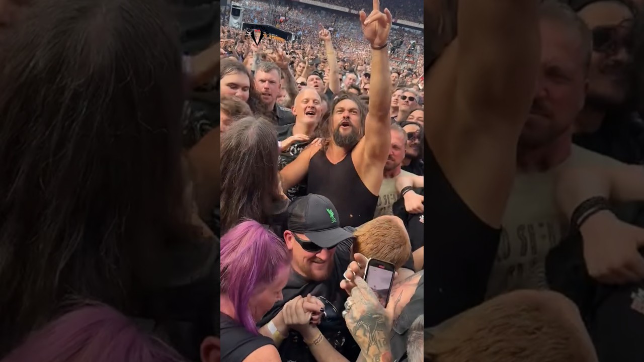 Jason Momoa Gets Pushed in Crowd at Concert 🎶