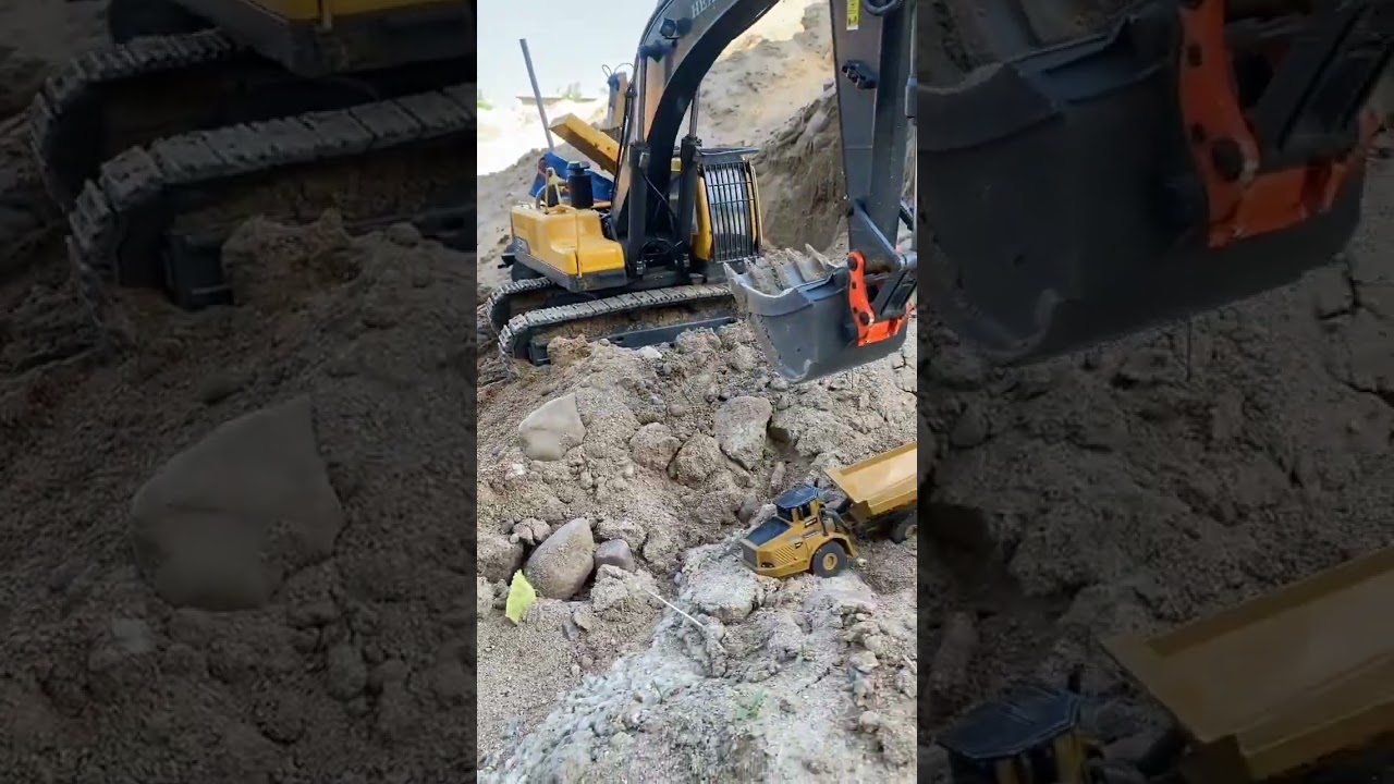 Best RC Excavator for Daily Stone Loading 🚜