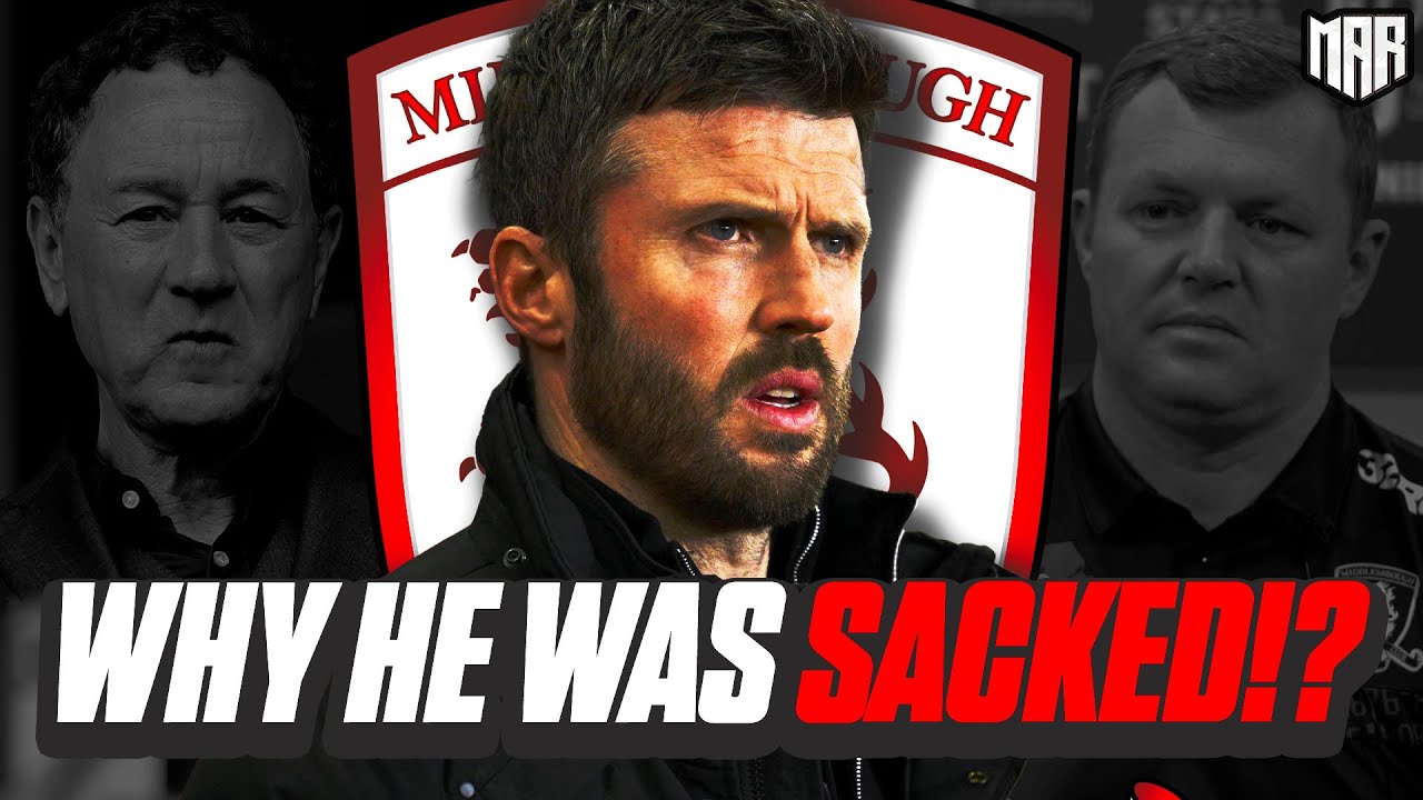 Shocking Truth Behind Michael Carrick's Sacking at Boro Revealed! 🔥