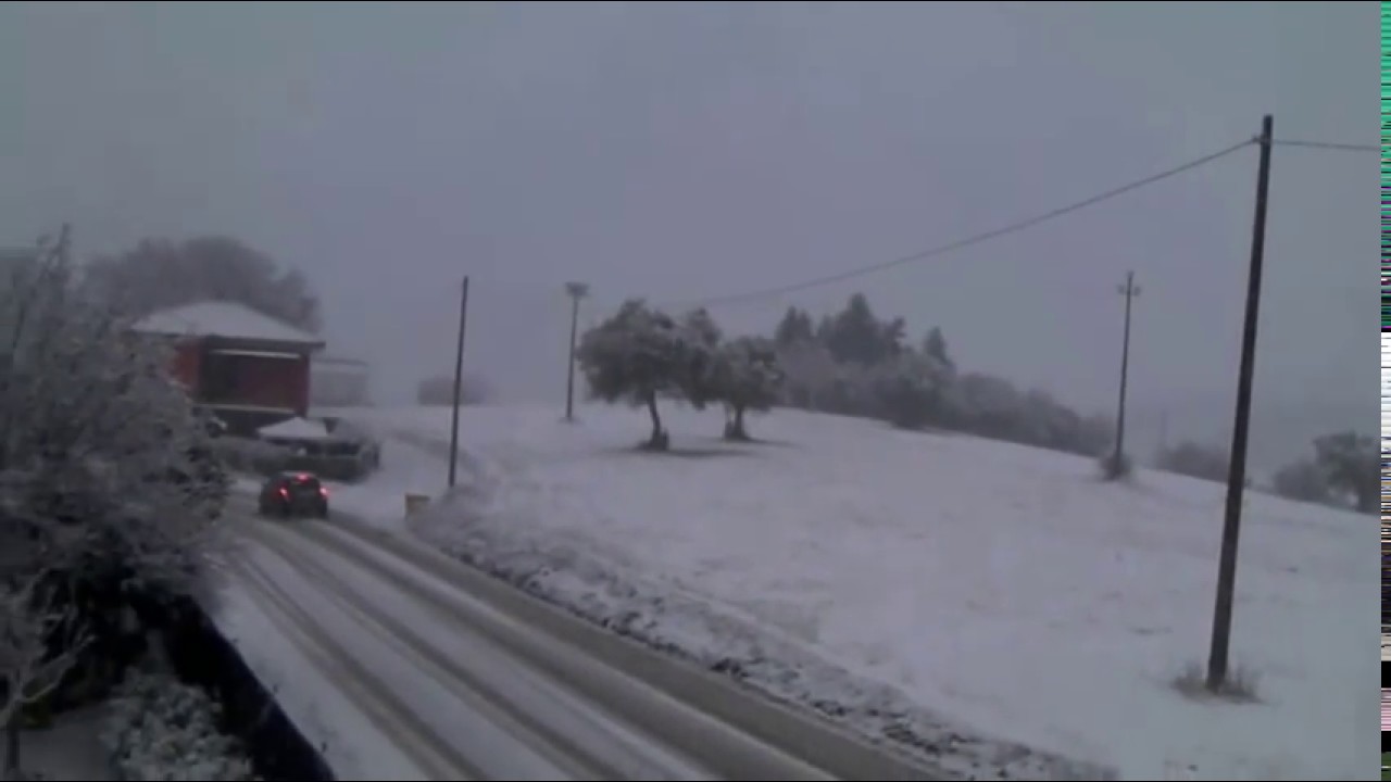 Neve a Cingoli - Video del 17/01/16 ❄️