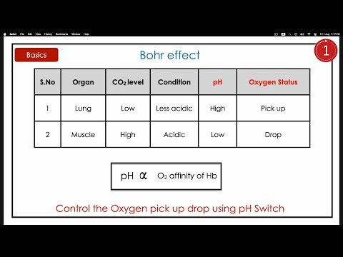 What is Bohr Effect ? How to increase blood Oxygen ? Haemoglobin IIT JEE NEET NET SET JAM GATE 😊👍