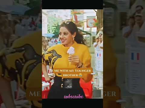 Sridevi comedy scene #chandni #sridevi #rishikapoor #bollywood #subscribe #shorts #short #explore