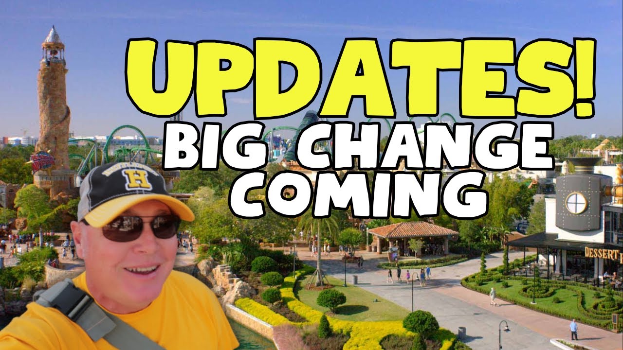 Universal Orlando Announces Exciting New Changes! ๐ข
