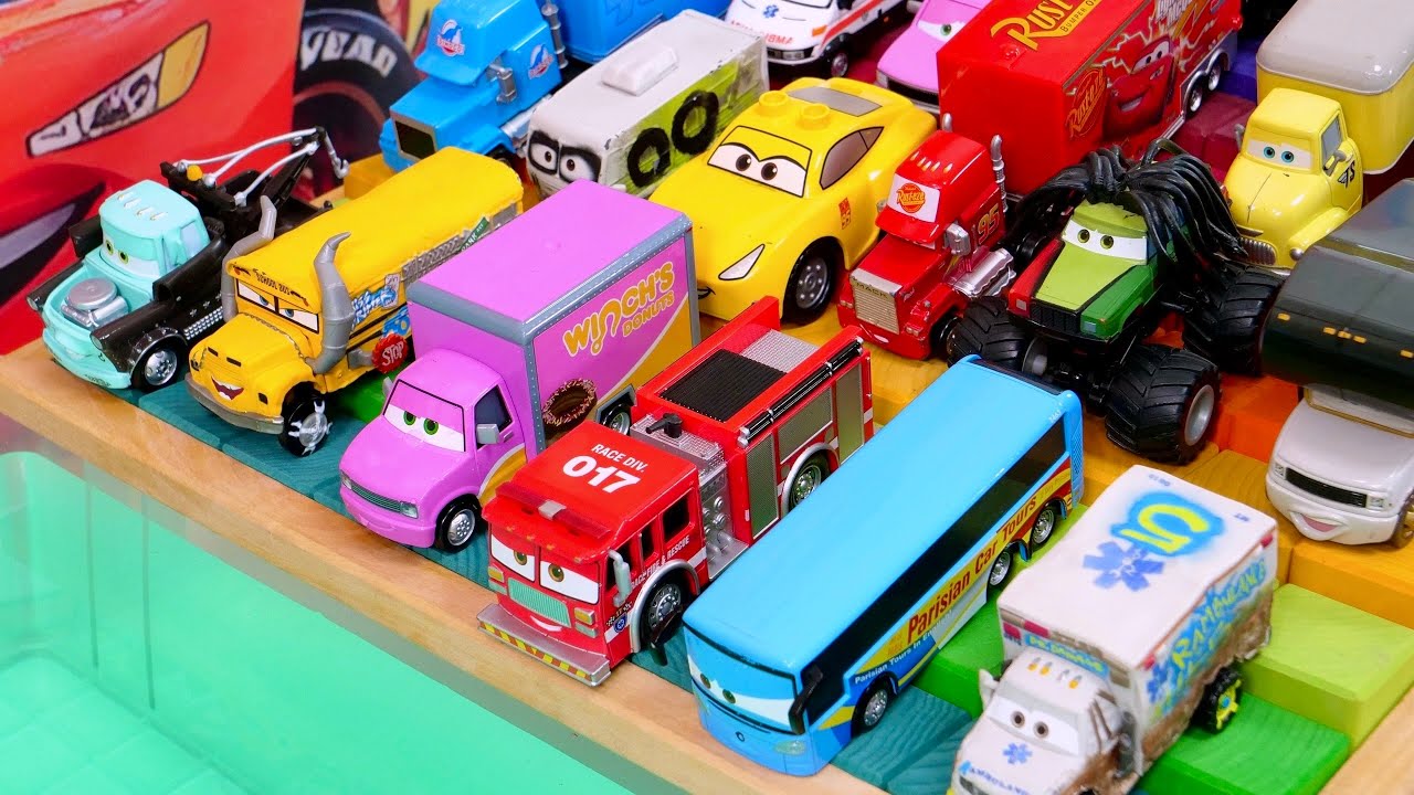 🚗 Colorful Cars Mini Race! Watch Mini Cars Roll Down Vibrant Slopes