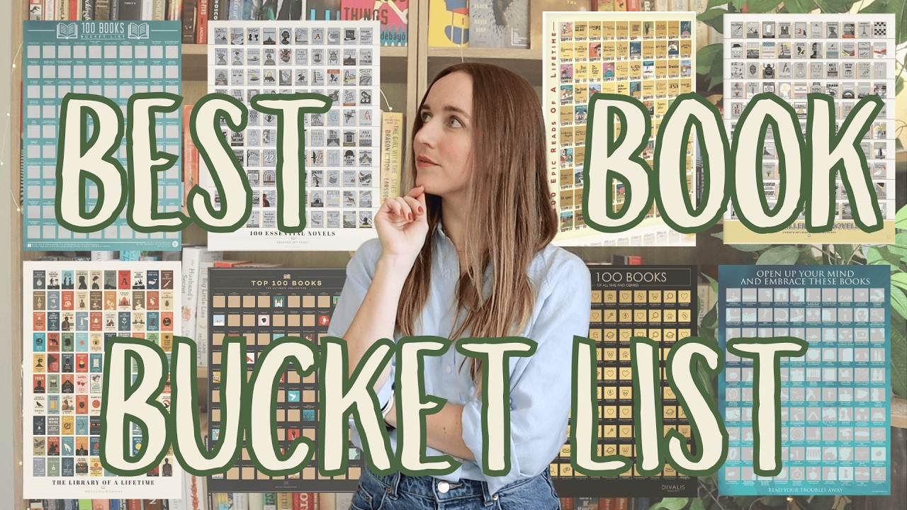 Analyzing Book Bucket List Posters