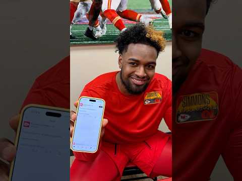 Josh Simmons drafted... to the social team 🤳