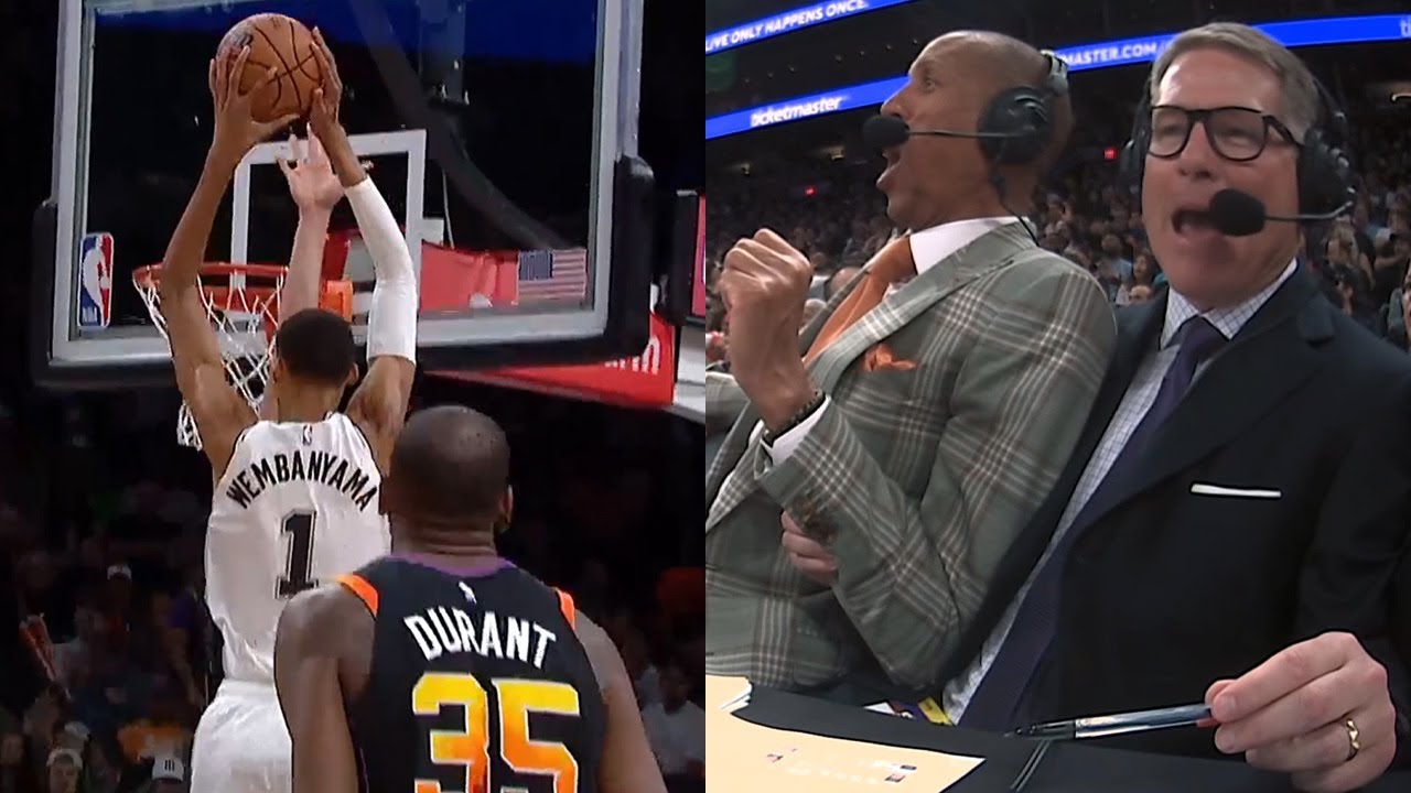 Epic Kevin Durant & Wembanyama Sequence You Can’t Miss! 🔥