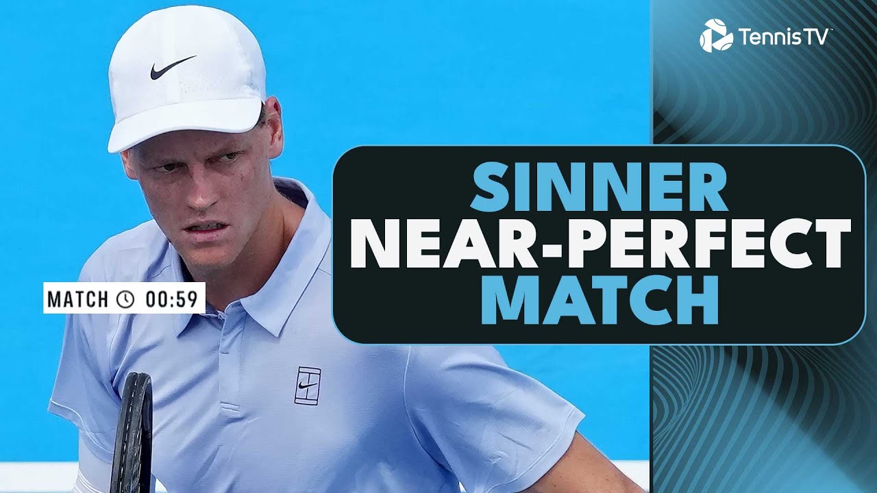 Jannik Sinner Sets Record with Fastest Match at Cincinnati 2025 🏆