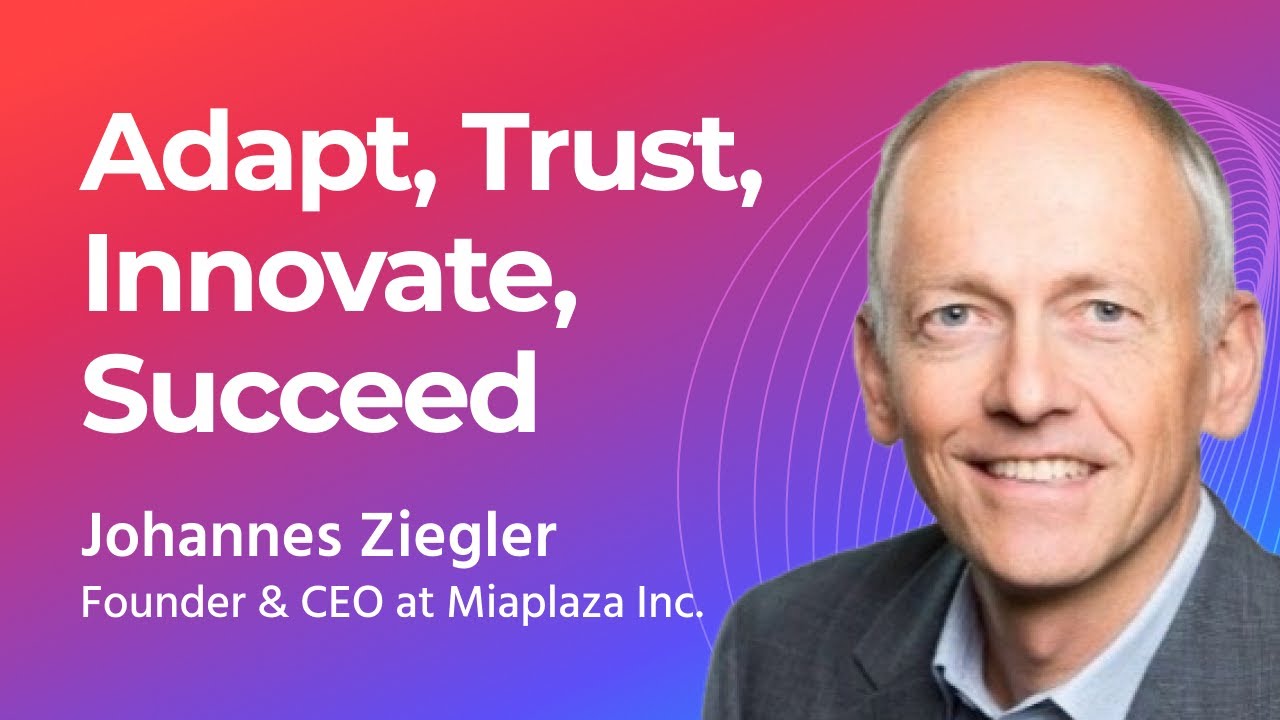 Johannes Ziegler Leads Miaplaza Inc. with Innovation and Resilience 🚀