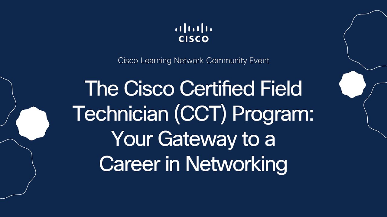 Cisco CCT Program: Your Path to Networking Careers 🌐