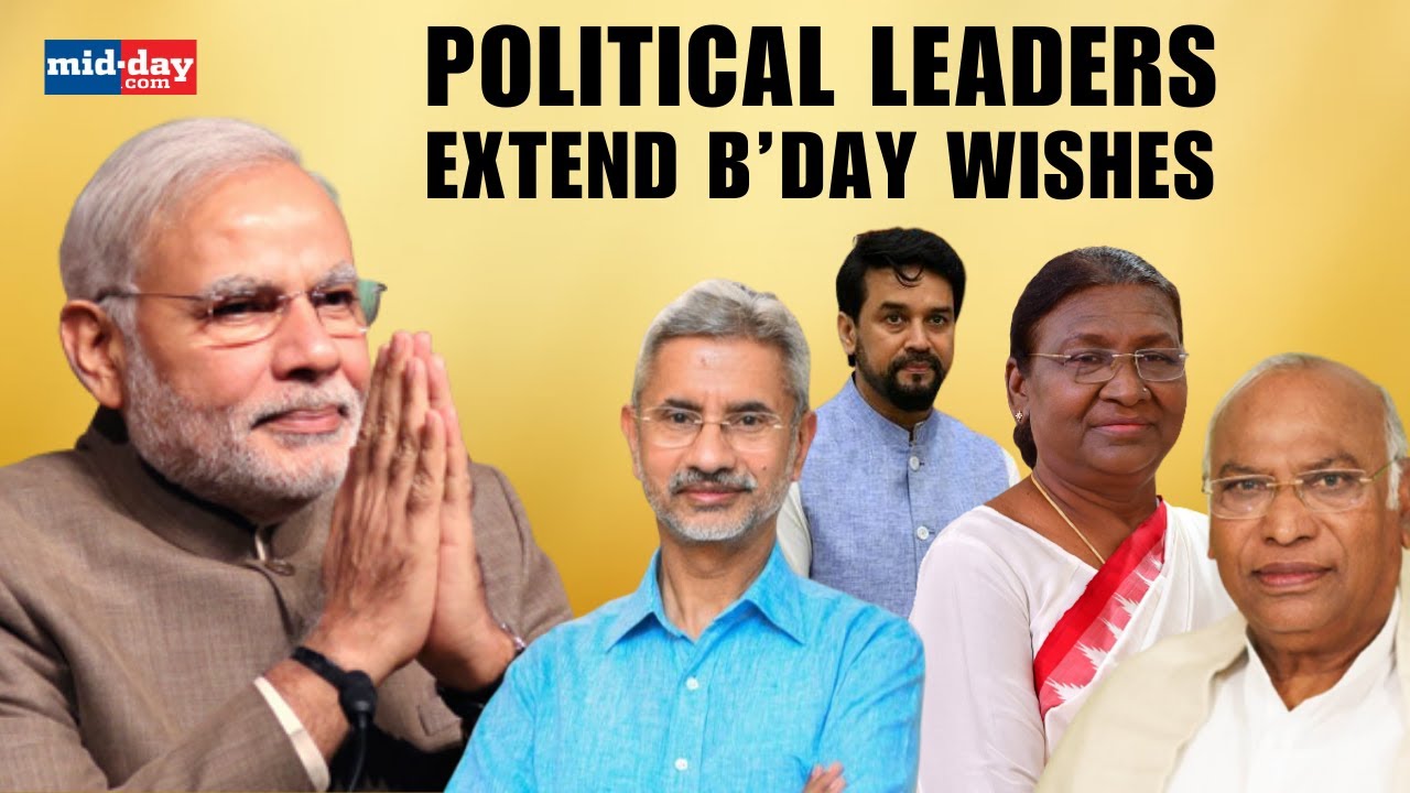 Leaders Celebrate PM Modi's 73rd Birthday 🎉