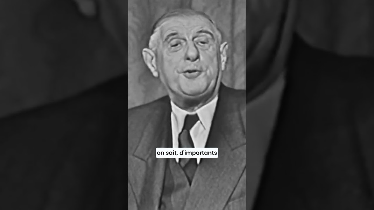 Revirement Politique en Tunisie : Un Retour Sur l'Histoire et l'Influence de De Gaulle 🇹🇳