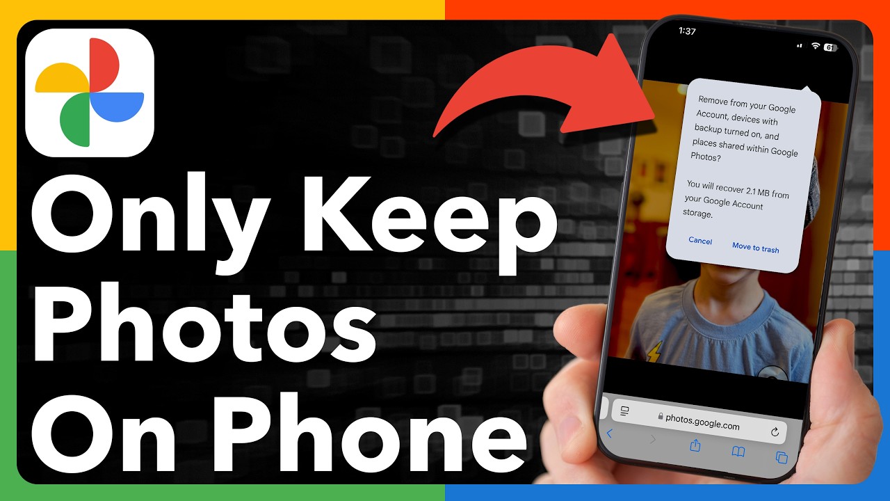 Delete Google Photos Without Removing from Phone π±